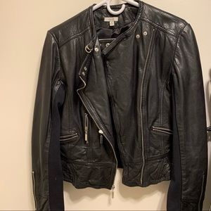 Genuine 100% Leather Moto Jacket